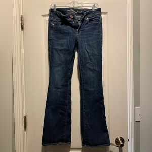 American Eagle Outfitters Women's Boot Cut Jeans - Dark Blue